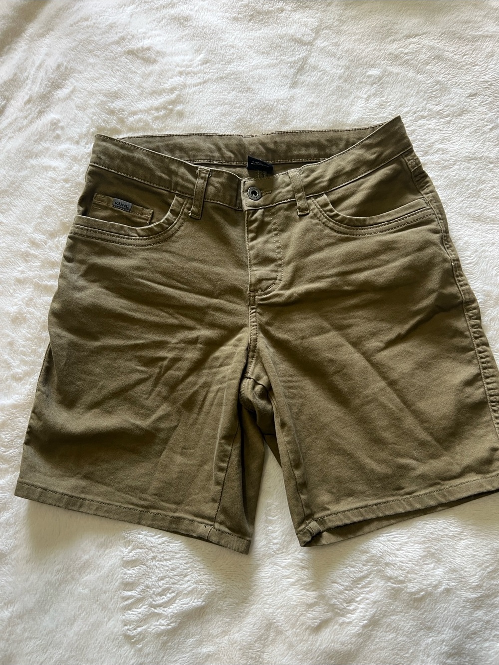 Women’s Kuhl Olive Stretch Shorts